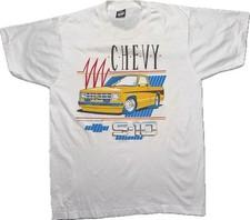 Vintage 80’s  NOS  XL White Chevy S-10 Truck Shirt. 50/50. Single Stitch. USA.