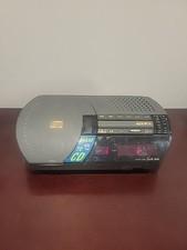 Audiovox CD112 Alarm Clock AM/FM Radio CD Player Dual Alarm Vintage Tested