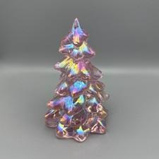 Mosser Glass Christmas Tree Large 8” Gold Blue Red Green