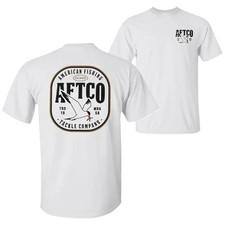 AFTCO After The Dive T-Shirt, American Fishing Graphic Tee, Soft Cotton Blend Sh
