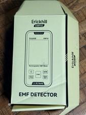 Erickhill EMF02 Rechargeable EMF Meter Detector Gaussmeter with Carry Case