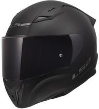 LS2 Centric Motorcycle Helmet w/Smoke Shield Black