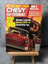 Chevy High Performance Magazine December 1992 Bad 55 Shoebox Legends Classic