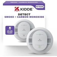 Kidde Smoke and Carbon Monoxide Detector, 10-Year Battery Powered, LED Status