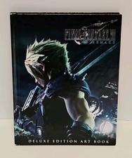 Final Fantasy VII Remake Deluxe Edition Square Enix Promo Art Book Collectible