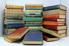Lot of 10 Vintage Old Rare Antique Hardcover Books - Mixed Color - Random