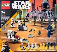Lego STAR WARS 75372 Clone Tropper & Battle Droid Battle Pack PICK YOUR BAG