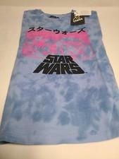 Star Wars Anime Rebel Pilot Tie Dye T-Shirt Childs Size L Mad Engine Kid's Shirt