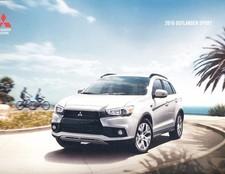 2016 Mitsubishi Outlander Sport 24-page Original Car Sales Brochure Catalog