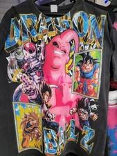 DRAGON BALL Z  ON A SHAKA HEAVYWEIGHT GARMET DYED T SHIRT "MODERN"