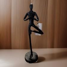 Modern Antique Yoga Man Figurine