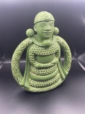 Vintage Norse Goddess of Love Freya 6" Statue Green Quartz Color Finish 1998