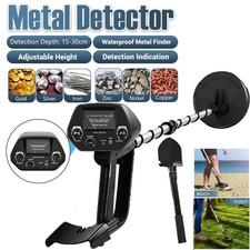 Deep Ground Metal Detector For Adults Underwater Beach Yard Waterproof Seeker US