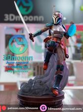 Bo‑Katan | 2 Portrait Edition | High Quality Unpainted Resin Garage Kit 1:6