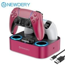 PS5 Fast Charger Station for PlayStation 5 & DualSense Edge Controller Dock