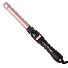 BEACHWAVER Co. B1 Rotating Curling Iron Midnight Rose Even Heat Distribution 1"