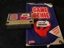 Galoob Game Genie Video Game Enhancer Nintendo NES Cartridge & Manual Codebook