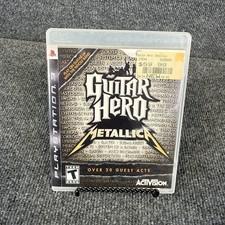 Guitar Hero Metallica (Sony PlayStation 3 PS3) Complete CIB Tested Clean