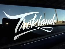 TROKIANDO HIGH QUALITY VINYL DECAL cuh Chevy silverado GMC Ford sticker
