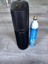 Soda Stream Terra Black Sparkling Water Maker Terr-001- Unit & Cartridge