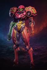 Samus Aran Power Suit Figure / Statue various sizes
