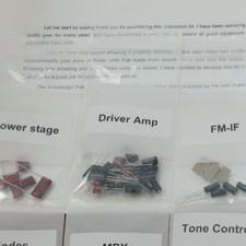 Sansui 1000x 2000x 2000A 330 F-1180 Driver Board transistor capacitor Kit