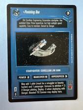 Decipher Star Wars Dagobah CCG RARE BB PUNISHING ONE SWCCG LP/NM