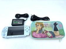 Near MINT SONY PSP-2000 Console Felicia Blue Charger & New Battery & Soft Case