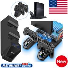 Charging Stand for PS4/PS4 Slim/PS4 Pro Cooling Fan PS4 Controller Charging Dock
