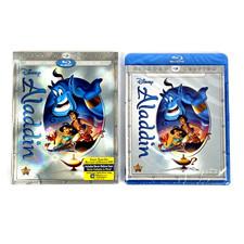 Aladdin (Blu-ray/DVD, 2015, 2-Disc Set, Diamond Edition) w/ Slipcover Sealed