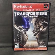 Transformers The Game PlayStation 2 PS2 Game CIB Greatest Hits Bonus Disc