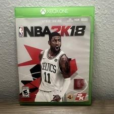 PRISTINE CIB NBA 2K18 Xbox One Sports Basketball Multiplayer Manual Ultra HD
