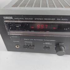 Yamaha RX‑300U Natural Sound Stereo Receiver -Tested & Working With No Remote