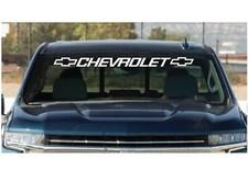 Chevy Trucks Windshield Sticker  Vinyl Decal Chevrolet Silverado 