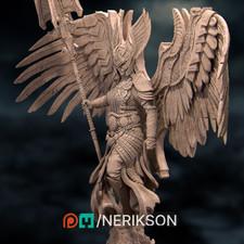 Epic Angel Warrior Premium Model Kit | Armored Celestial Statue | By Nerikson