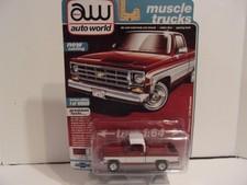 Auto World Muscle Trucks 1977 Chevy Cheyenne C10 Fleetside 1:64 limited edition