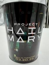 Project Hail Mary Regal Cinemas Exclusive 130oz Collectible Tin Popcorn Bucket