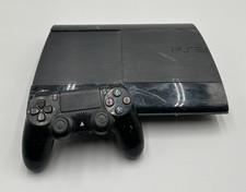 Sony PlayStation3 PS3 Slim 500GB CECH-4201A Gaming Console Black+Black Control C