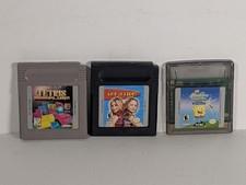3 QTY NINTENDO GAMEBOY GAMES GAME BUNDLE TETRIS PLUS / GET A CLUE / SPONGEBOB 