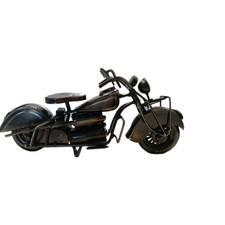 Collectable Metal Motorcycle Sculpture Motorbike Figurine