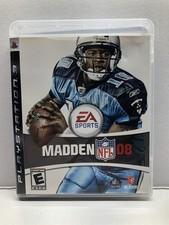 Madden NFL 08 Football - Sony PlayStation 3 PS3 - Complete w/ Manual Tested