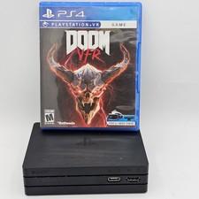 Sony PSVR CUH-ZVR2 Processor Unit Only (Untested) +Doom VFR PS4 VR Game - Bundle