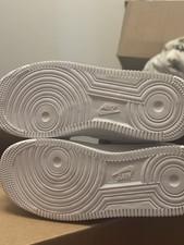 Nike Air Force 1 White Lace Up Low Top Athletic Sneakers Unisex Adults