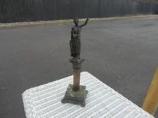 Vintage Themis  bronze lady statue 15” Tall