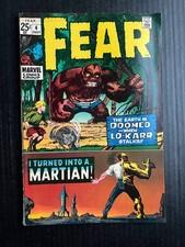 FEAR #4 July 1971 Vintage Marvel Horror Monster Comics