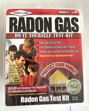 Pro-Lab Radon Gas Test Kit RA100 2 Short Term Detectors Mail In Fee Required