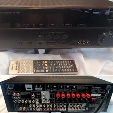 YAMAHA RX-V667 RECEIVER FOR PARTS NOT WORKING SEE PICS  