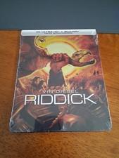 RIDDICK 4k UHD And Blu-ray Limited Edition STEELBOOK  brand New Sealed