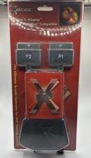 XGaming X-Arcade 2-Player Adapter Sony PlayStation PSX PS1 PS2 NOS New