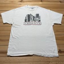 Vintage 90s Powell's Books City Of Books Portland Oregon Promo T-Shirt USA - XL